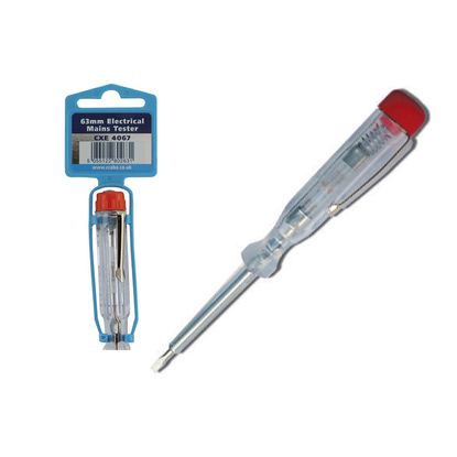 63mm Mains Tester | Tools - Cronex
